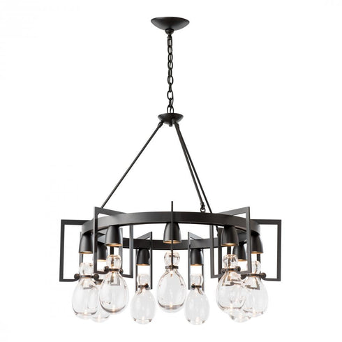 Hubbardton Forge Apothecary Circular Chandelier Model: 104360-SKT-14-ZM0572