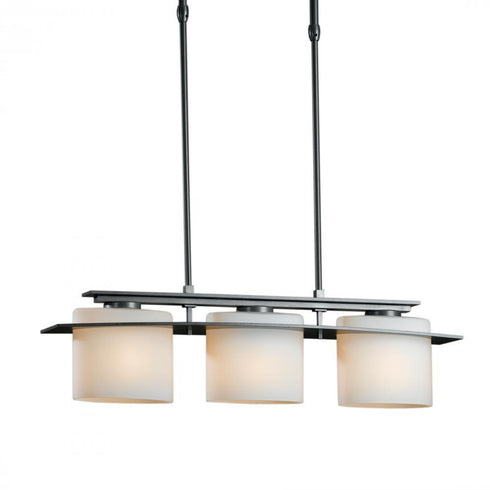 Hubbardton Forge Arc Ellipse 3 Light Pendant Model: 137523-FLU-SHRT-82-GG0182