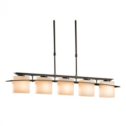 Hubbardton Forge Arc Ellipse 5 Light Pendant Model: 137525-FLU-STND-84-GG0182