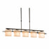 Hubbardton Forge Arc Ellipse 5 Light Pendant Model: 137525-SKT-STND-84-GG0182