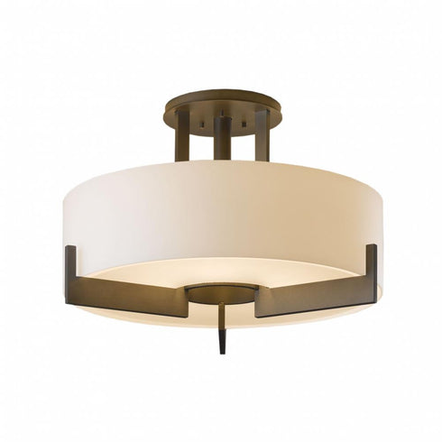 Hubbardton Forge Axis Semi Flush Model: 126403-SKT-85-GG0216