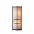 Hubbardton Forge Banded Extended Bars Sconce Model: 205910-SKT-25-CC0412
