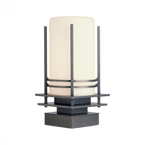 Hubbardton Forge Banded Outdoor Pier Mount Model: 335796-SKT-10-GG0026