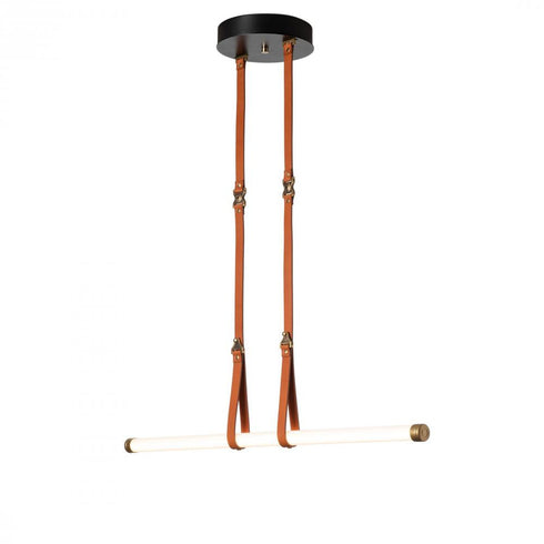 Hubbardton Forge Belmont Small LED Pendant Model: 131047-LED-LONG-10-24-LC-GG0682