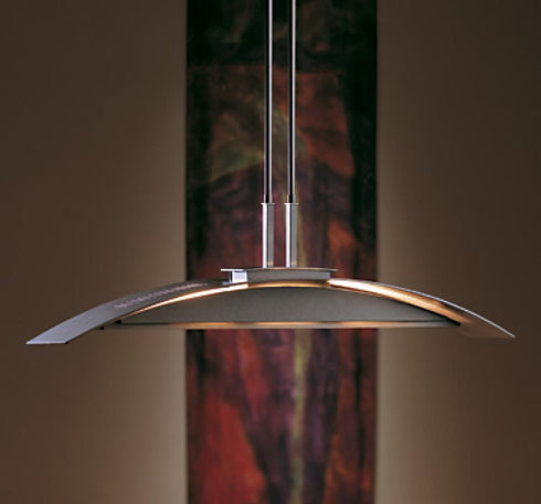 Hubbardton Forge Bent Plane Pendant Model: 137581-SKT-LONG-10