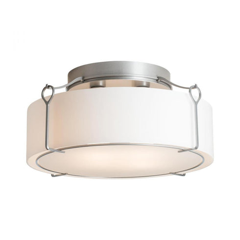 Hubbardton Forge Bow Large Semi Flush Model: 121145-SKT-82-GG0216