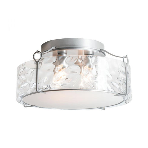 Hubbardton Forge Bow Large Semi Flush Model: 121145-SKT-82-GG0216