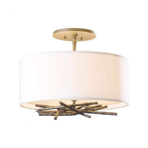 Hubbardton Forge Brindille Semi Flush Model: 127660-SKT-14-SE1505