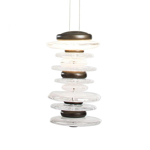 Hubbardton Forge Cairn Large Mini Pendant Model: 139973-LED-STND-03