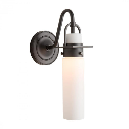 Hubbardton Forge Castleton 1 Light Cylinder Sconce Model: 202162-SKT-09-GG0614
