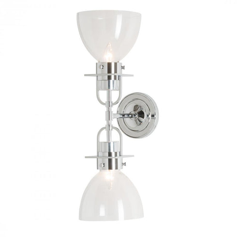 Hubbardton Forge Castleton Double 2 Light Domed Sconce Model: 202165-SKT-09-GG0612