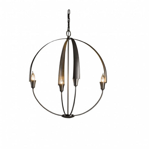 Hubbardton Forge Cirque Large Chandelier Model: 104203-SKT-86