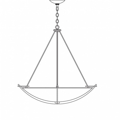 Hubbardton Forge Compass Large Scale Pendant Model: 194531-SKT-82-GG0170