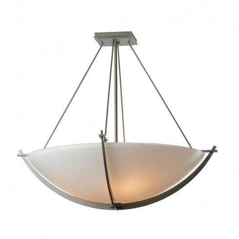 Hubbardton Forge Compass Large Semi Flush Model: 124560-SKT-85-GG0054
