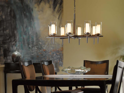 Hubbardton Forge Constellation 8 Arm Chandelier Model: 104305-SKT-03-ZU0323