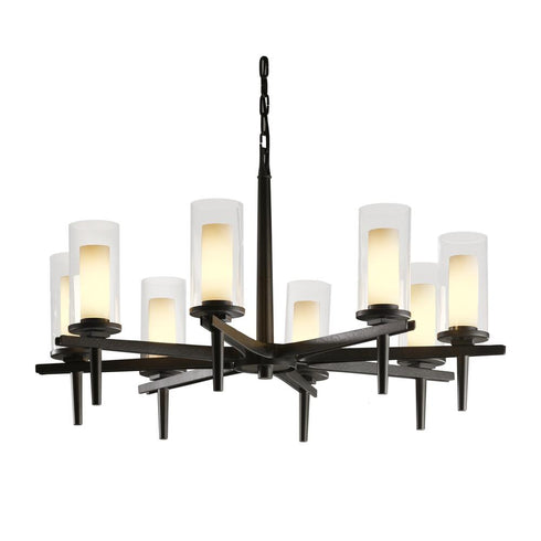 Hubbardton Forge Constellation 8 Arm Chandelier Model: 104305-SKT-85-ZU0323