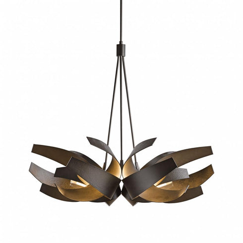 Hubbardton Forge Corona Large Pendant Model: 136505-SKT-LONG-85-YE0377