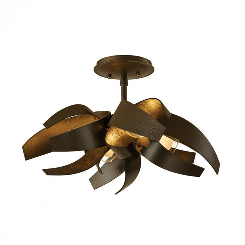 Hubbardton Forge Corona Semi Flush Model: 128712-SKT-03-YE0352