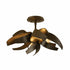 Hubbardton Forge Corona Semi Flush Model: 128712-SKT-03-YE0352