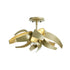 Hubbardton Forge Corona Semi Flush Model: 128712-SKT-03-YE0352