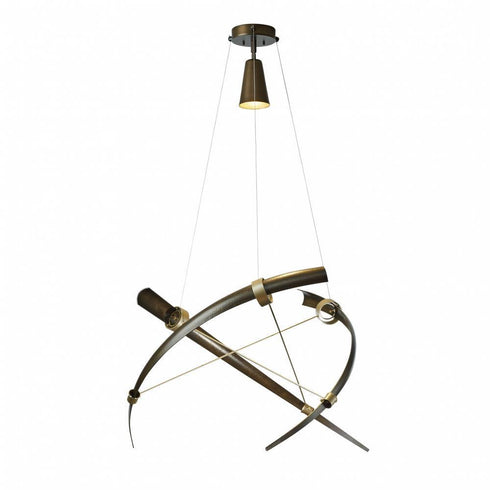 Hubbardton Forge Crescent Pendant Model: 136630-SKT-SHRT-25-05