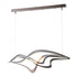 Hubbardton Forge Crossing Waves LED Pendant Model: 139905-LED-STND-03