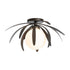 Hubbardton Forge Dahlia Flush Mount Model: 124350-SKT-82-GG0631