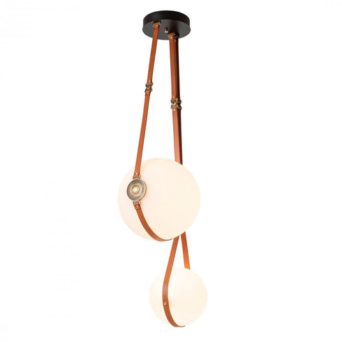 Hubbardton Forge Derby Multi LED Pendant Model: 131045-LED-SHRT-10-27-LB-HF-GG0681