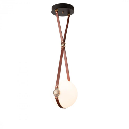 Hubbardton Forge Derby Small LED Pendant Model: 131040-LED-SHRT-10-24-LK-NL-GG0670