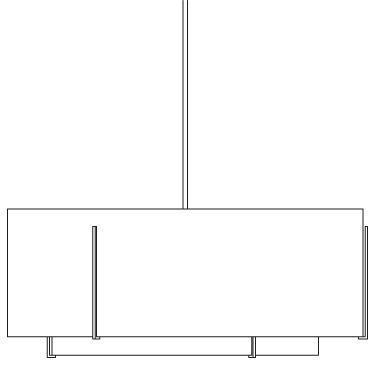 Hubbardton Forge Exos Double Shade Large Scale Pendant Model: 194648-FLU-08-SA3699-SA4899