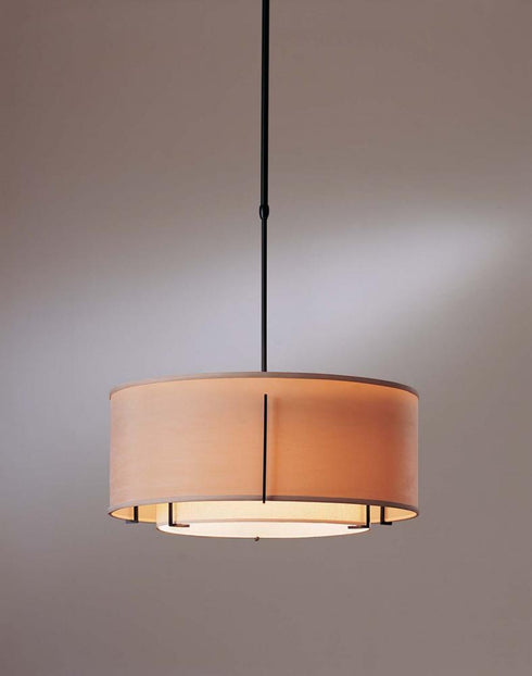 Hubbardton Forge Exos Double Shade Pendant Model: 139605-SKT-SHRT-08-SA1590-SB2290