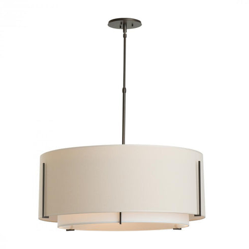 Hubbardton Forge Exos Large Double Shade Pendant Model: 139610-SKT-STND-25-SE2290-SE2899