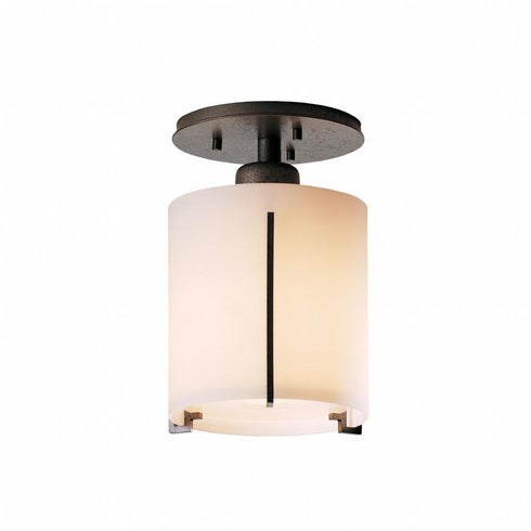 Hubbardton Forge Exos Round Semi Flush Model: 123775-SKT-85-GG0140