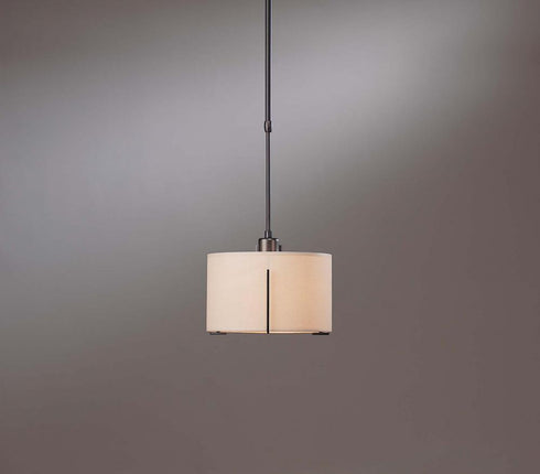 Hubbardton Forge Exos Small Single Shade Pendant Model: 139590-FLU-STND-03-SA1099