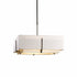 Hubbardton Forge Exos Square Large Double Shade Pendant Model: 139635-SKT-STND-82-SA2012-SA2401