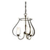 Hubbardton Forge Flora 3 Arm Chandelier Model: 103047-SKT-82-GG0303