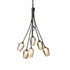 Hubbardton Forge Flora 6 Arm Chandelier Model: 103043-SKT-14-GG0303