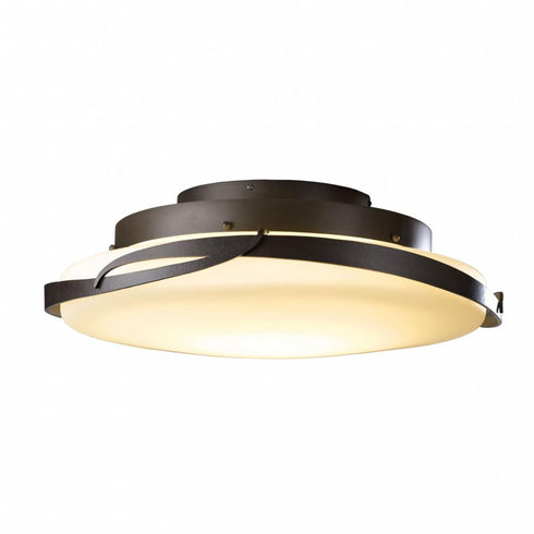 Hubbardton Forge Flora LED Flush Mount Model: 126742-LED-86-GG0437