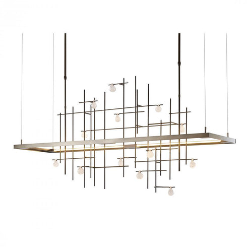 Hubbardton Forge Four Seasons Spring LED Pendant Model: 139751-LED-STND-25-YG0500