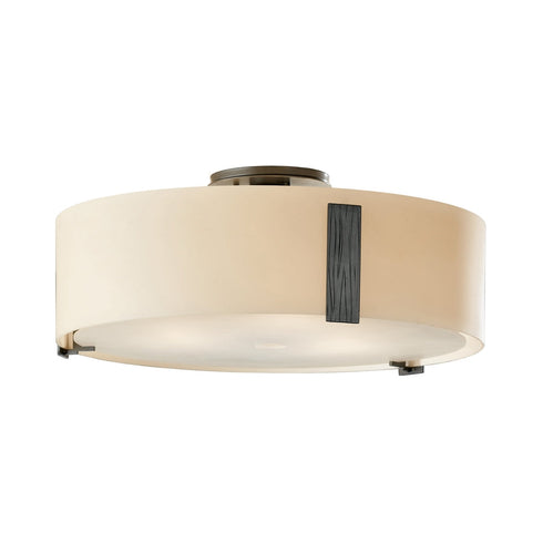 Hubbardton Forge Impressions Large Semi Flush Model: 126751-SKT-14-GG0216