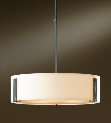 Hubbardton Forge Impressions Pendant Model: 136753-FLU-STND-08-GG0216