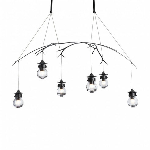 Hubbardton Forge Kiwi Pendant Model: 136560-SKT-LONG-85-ZM0565