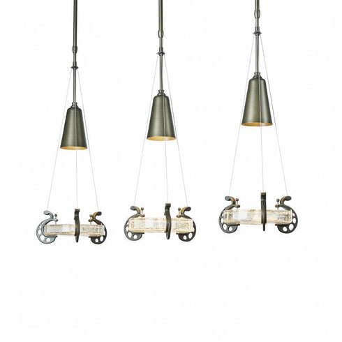 Hubbardton Forge Lens Pendant Model: 137815-SKT-LONG-03-YG0547