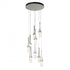 Hubbardton Forge Link 9 Light Blown Glass Round Pendant Model: 131100-SKT-STND-85-YG0434