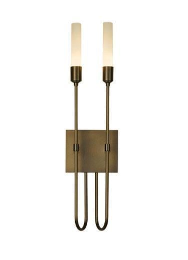 Hubbardton Forge Lisse 2 Light Sconce Model: 203053-SKT-82