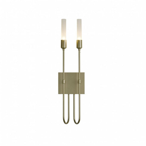Hubbardton Forge Lisse 2 Light Sconce Model: 203053-SKT-82