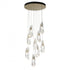 Hubbardton Forge Luma 9 Light Large Crystal Round Pendant Model: 131101-SKT-STND-86-CR