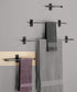 Hubbardton Forge Metra Towel Holder Model: 840014-03