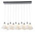 Hubbardton Forge Mobius 10 Light Rectangular Pendant Model: 131202-SKT-STND-82-SH1987