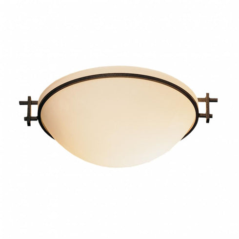 Hubbardton Forge Moonband Semi Flush Model: 124251-SKT-14-SS0045